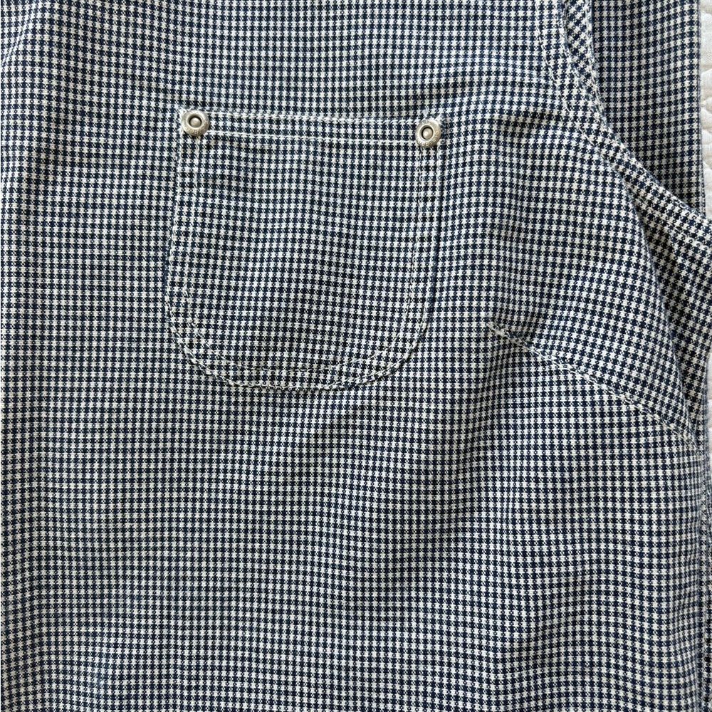 Gingham Liz Claiborne Denim Dress 12 Petite - Picture 14 of 15